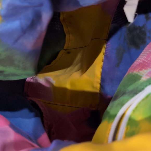 Vintage Dakine RN#91245 Poppy Tote Canvas Cotton Double Handle multi-pocket - Picture 7 of 12